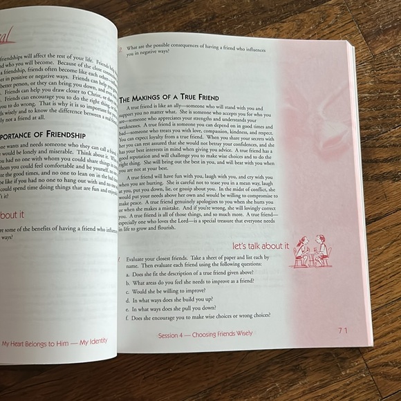 My Heart Belongs to Him Book -By Nancy Butlowski and Leslie J. Barner - Picture 6 of 6